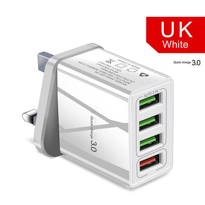 4-Port USB Charger Head