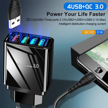4-Port USB Charger Head