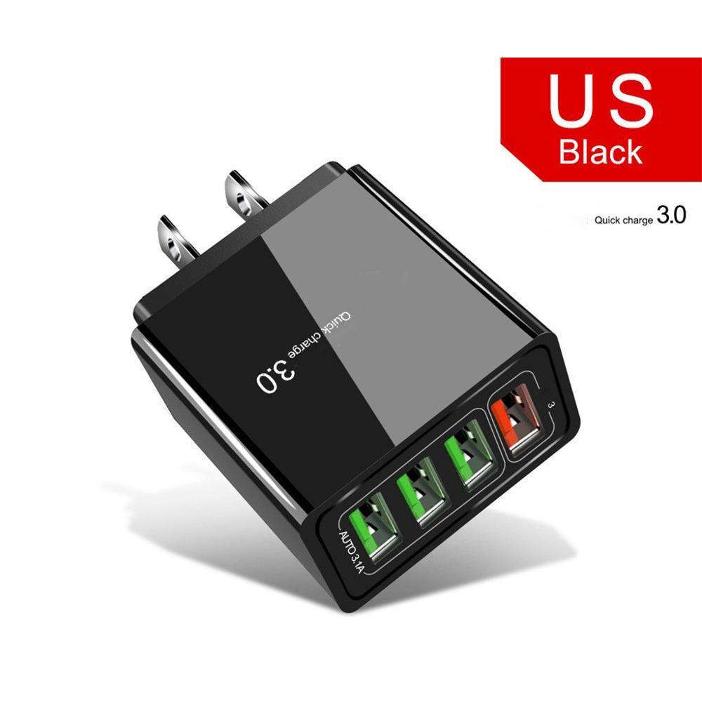 4-Port USB Charger Head