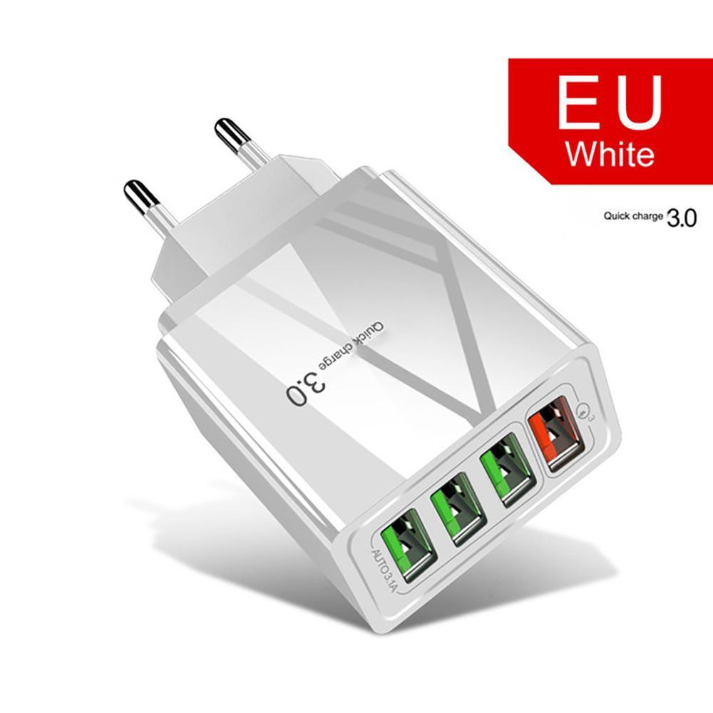 4-Port USB Charger Head