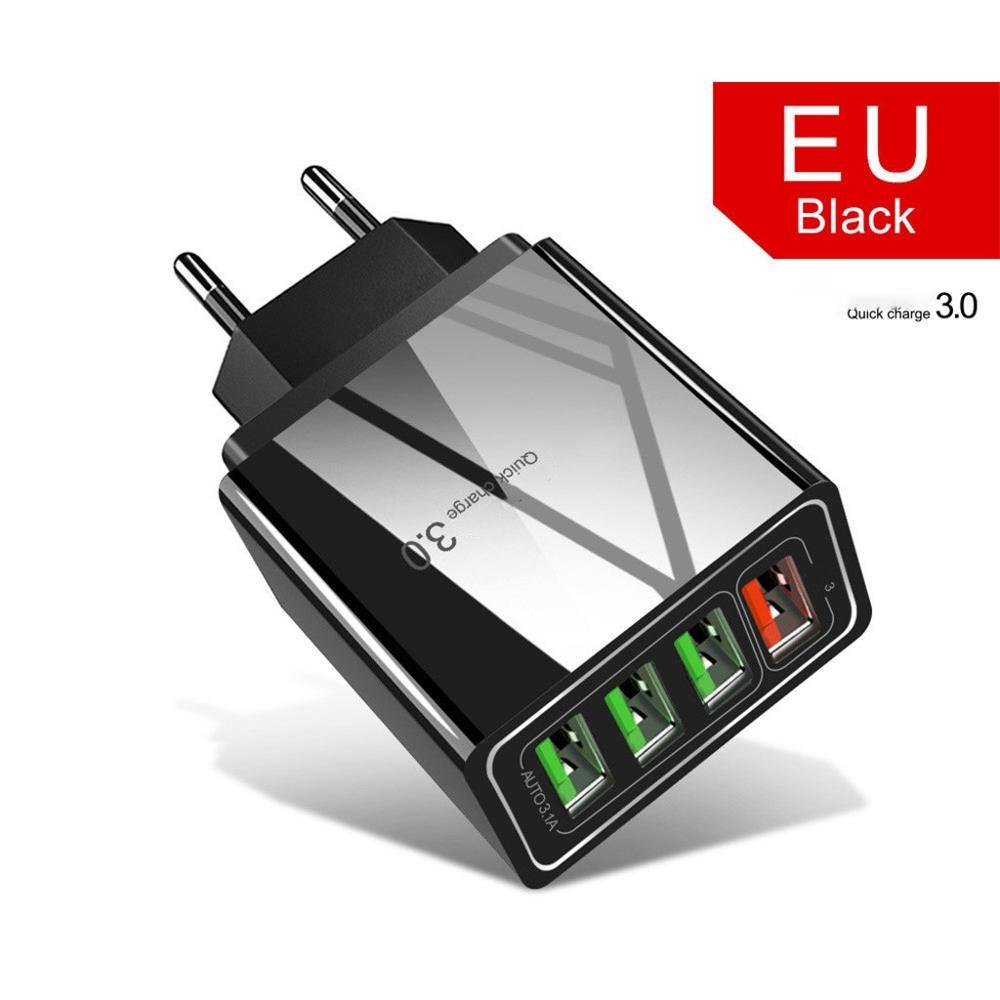 4-Port USB Charger Head