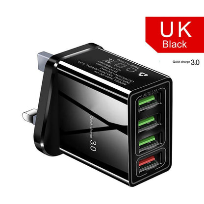 4-Port USB Charger Head